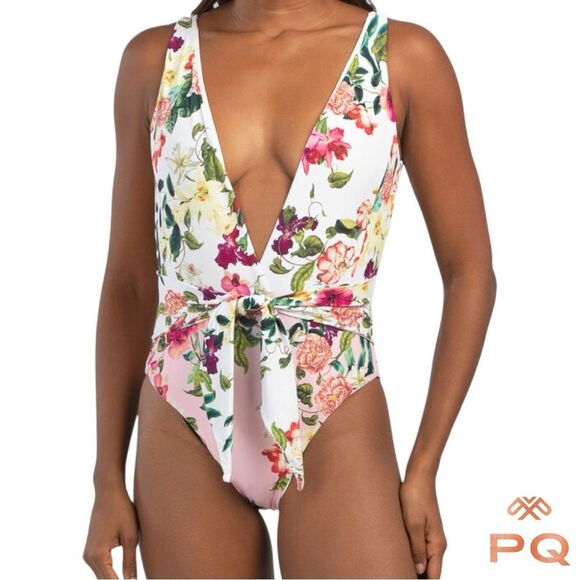PQ Swim Summer Hibiscus Sierra One Piece - Picture 16 of 16
